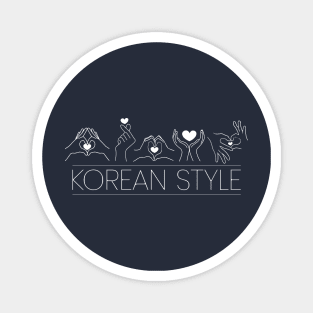 Korean Heart Magnet